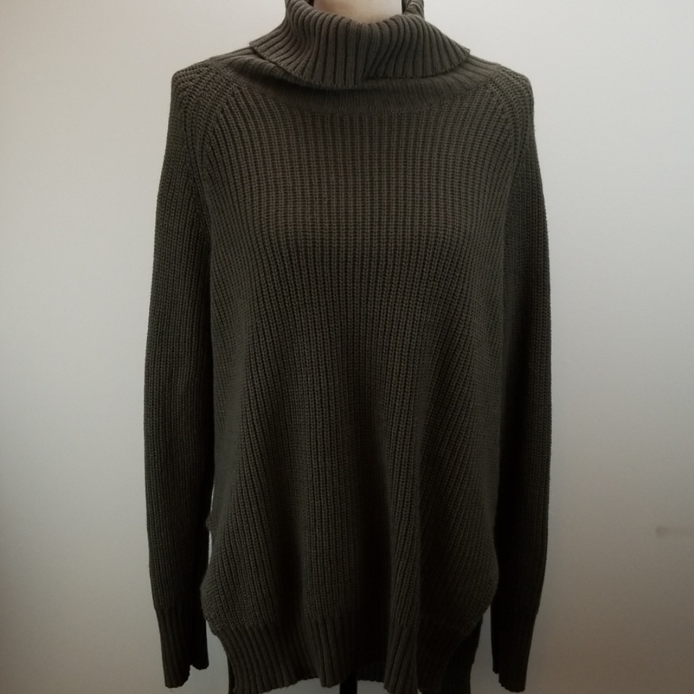 Retrod High Low Cowl Neck Sweater.